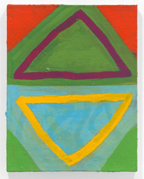 Cloud Dream Park IV, 2021, oil and alkyd resin on linen. 23 x 18 in.