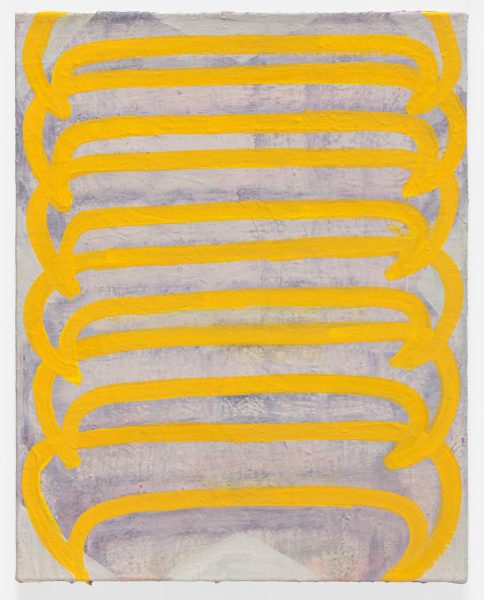 From There To Here, 2025, oil and alkyd resin on linen, 24 x 19 inches