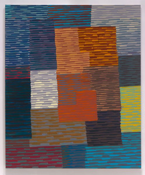 Maestà, 2016, oil on linen. 72 x 87 in.