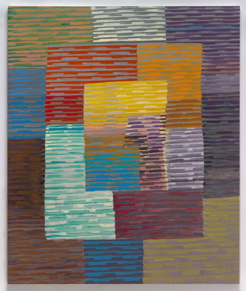 Immigration, 2016, oil on linen. 72 x 86 in.