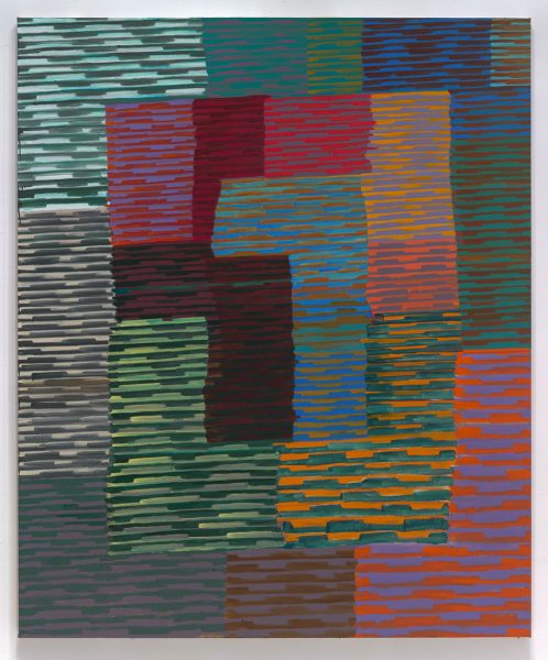 Too Late Too Early, 2016, oil on linen. 72 x 87 in.