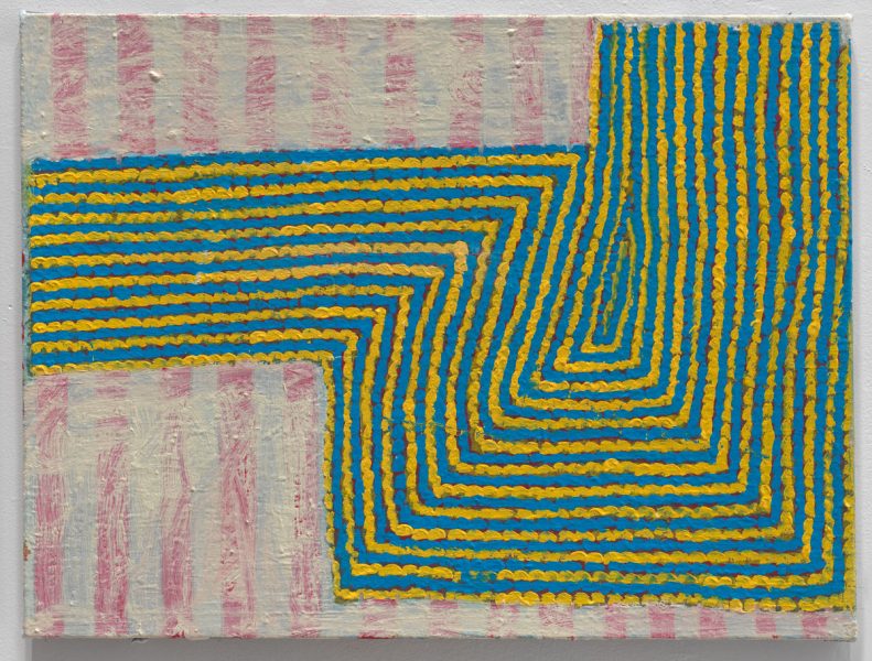 #2, 2013, oil and alkyd resin on linen. 18 x 24 in.