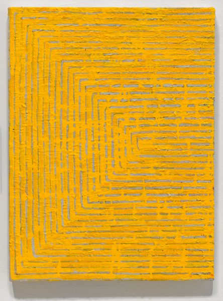 #6, 2014, oil and alkyd resin on linen. 18 x 24 in.