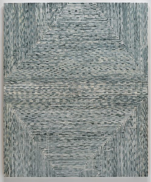 #9, 2013, oil and alkyd resin on linen. 72 x 87 in.