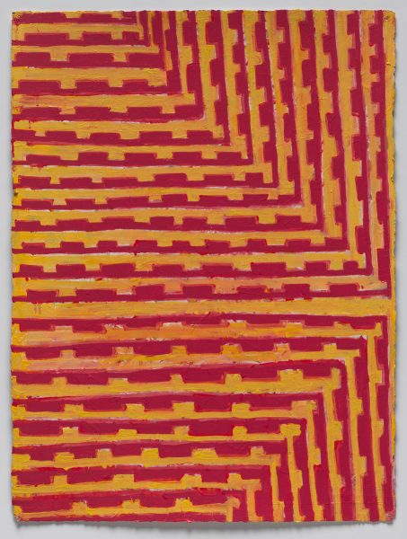 #22 (work on paper), 2013, egg tempera on Arches 300 HP. 22 x 30 in.