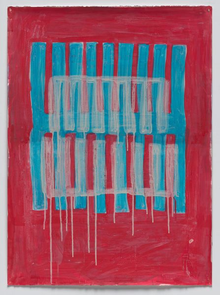 #27 (work on paper), 2013, egg tempera on arches HP. 22 x 30 in.